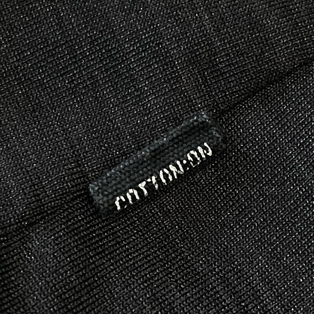 COTTON ON BODY • Black/Grey Pullover Cowl-neck Athletic Sweater, M - Picture 11 of 14